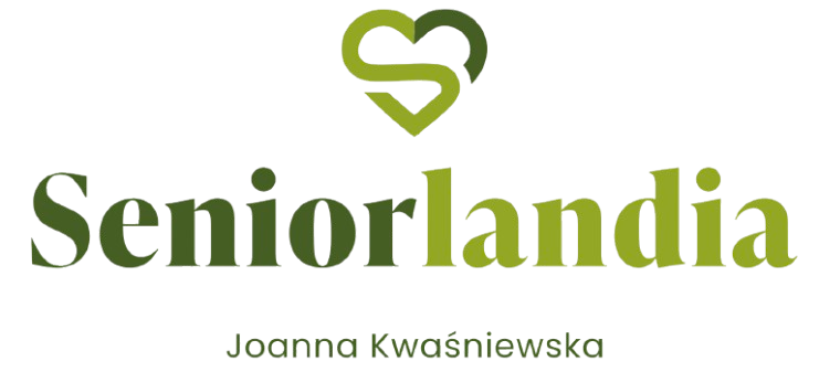 Logo Seniorlandia - Joanna Kwaśniewska - Opieka seniora Katowice